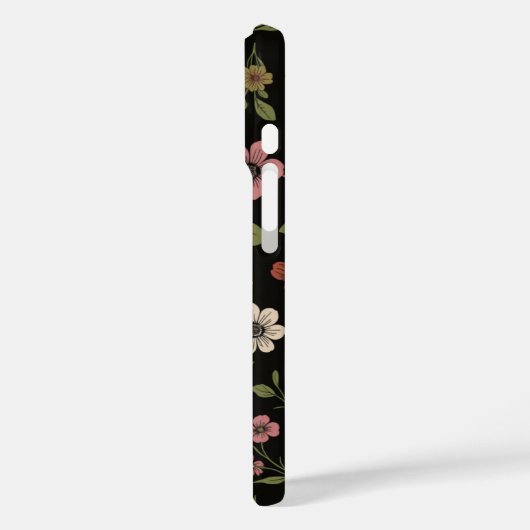 wildbloempatroon Case-Mate iPhone case (Achterkant / Links)