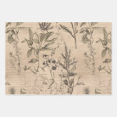  Wildbloempatroon Inpakpapier Vel (Voorkant 3)