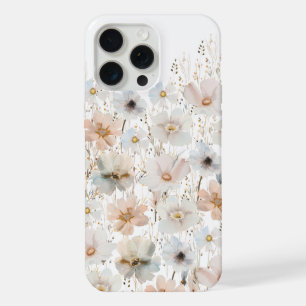 Wildbloempatroon iPhone 15 Pro Max Case