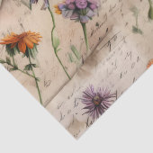  Wildbloempatroon Tissuepapier (Detail)