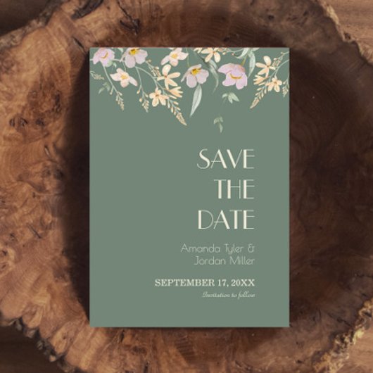 Wildbloempje Deco Wedding Save the Date