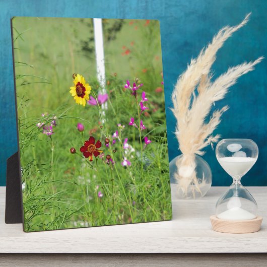 wildbloemtuin fotoplaat (Zijkant)