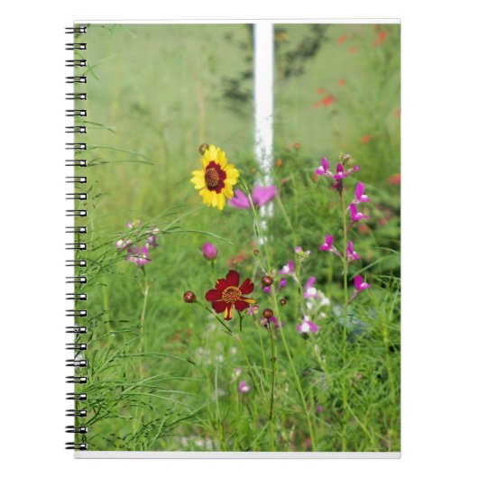 wildbloemtuin notitieboek (Voorkant)