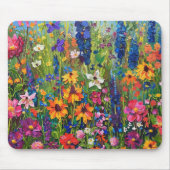 Wildbloemveld Acryl schilderij Muismat (Voorkant)