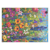 Wildbloemveld Acryl schilderij Tafelkleed (Voorkant (Horizontaal))