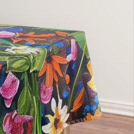 Wildbloemveld Acryl schilderij Tafelkleed