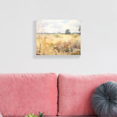 Wildbloemveld Landschap Olieverfschilderij Canvas Afdruk (Insitu (Woonkamer))