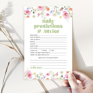 Wildbloemvoorspellingen en advies voor ouders