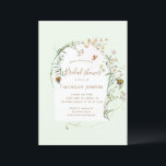 wildbloemweide floral Vrijgezellenfeest uitnodigen Kaart<br><div class="desc">Ons "waterverf wildbloem" collectie bevat verschillende waterverf wildbloemen met mooie bladeren gekoppeld aan elegant script voor je gelegenheden. Bekijk onze winkel voor meer objecten uit dit collectie en neem contact met ons op via de char of e-mail als je aangepaste productvereisten hebt.</div>