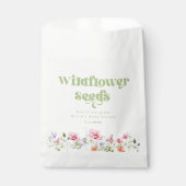 Wildbloemzaden baby shower gasten gunsten bedankzakje (Voorkant)