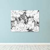 Wildbloes Honeybees Art Print Canvas Groot (Insitu (Houten vloer))