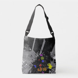 Wildblumen Crossbody Tas