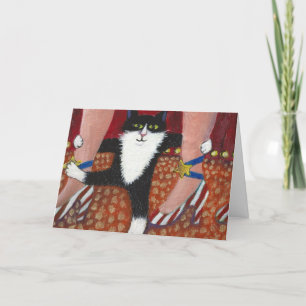 WILDBOY EN DE ROCKETTEN FEESTDAGEN KAART