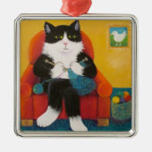 Wildboy Knits. Metalen Ornament (Voorkant)