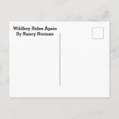 Wildboy Rides weer Briefkaart (Achterkant)