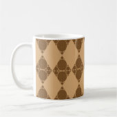 Wildcat Diamond Pattern Earth Tone Leopard Koffiemok (Links)