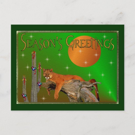 Wildcat Greetings Briefkaart (Voorkant)