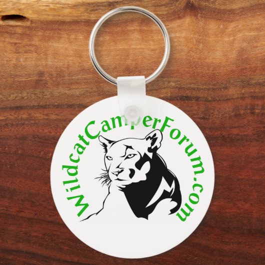 Wildcat Key chain - Green Sleutelhanger (Voorkant)