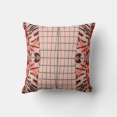 Wildcat Matrix - Bengal Cat Leopard Pink Pillow Kussen (Achterkant)