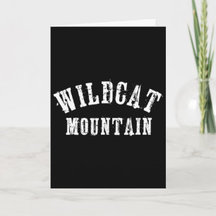 Wildcat Mountain Grungy Rustic Ambachtelijke Stout Kaart