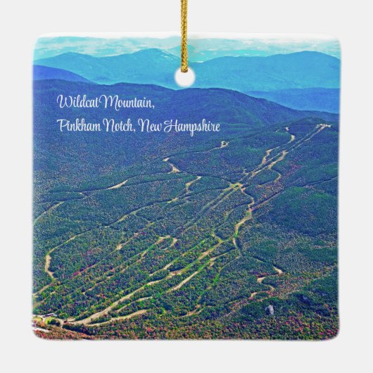 Wildcat Mountain Keramisch Ornament (Achterkant)