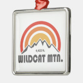 Wildcat Mountain New Hampshire Metalen Ornament (Links)