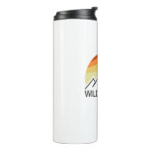 Wildcat Mountain New Hampshire Retro Thermosbeker (Gedraaid links)