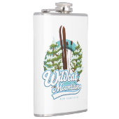 Wildcat Mountain New Hampshire Ski poster Coffee M Heupfles (Rechts)