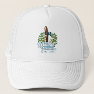 Wildcat Mountain New Hampshire Ski poster Trucker Pet