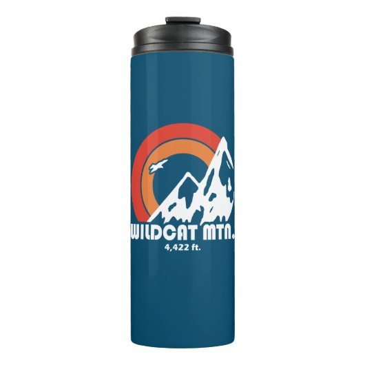 Wildcat Mountain New Hampshire Sun Eagle Thermosbeker (Voorkant)