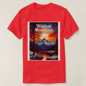 Wildcat Mountain New Hampshire usa ski 1 T-shirt (Design voorkant)