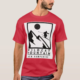Wildcat Mountain New Hampshire Verenigde Staten Sk T-shirt