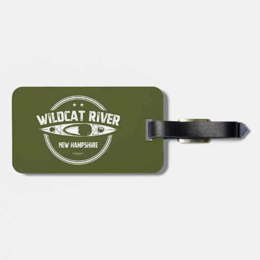 Wildcat New Hampshire Kayak Bagagelabel (Achterkant horizontaal)