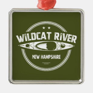 Wildcat New Hampshire Kayak Metalen Ornament