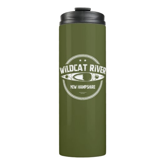 Wildcat New Hampshire Kayak Thermosbeker (Voorkant)