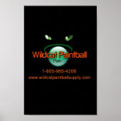 Wildcat Paintball Poster (Voorkant)