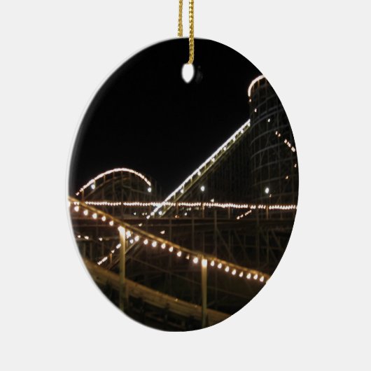 Wildcat Roller Onderzetter Hersheypark Keramisch Ornament (Rechts)