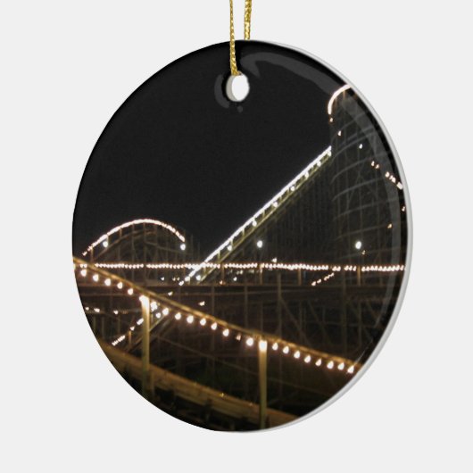 Wildcat Roller Onderzetter Hersheypark Keramisch Ornament (Links)