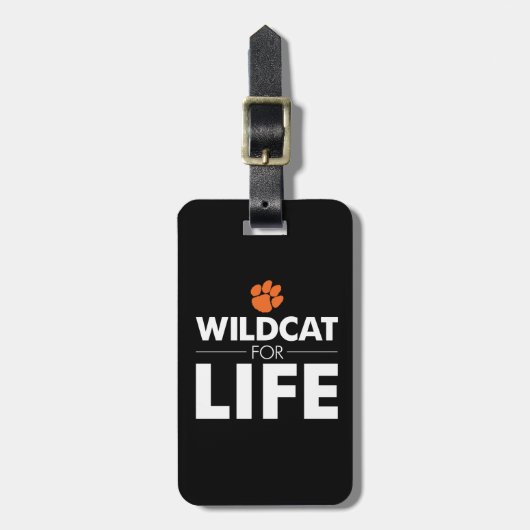 Wildcat voor het Bagagelabel van het Leven (Voorkant verticaal)