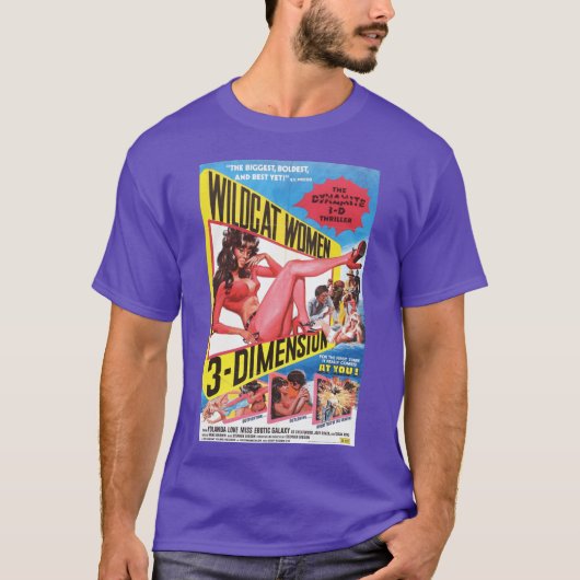 Wildcat Women 3D - modern T-shirt (Voorkant)
