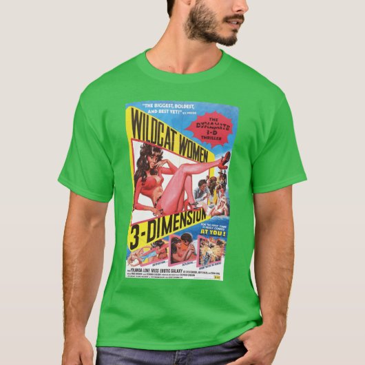 Wildcat Women 3D - ontwerp T-shirt (Voorkant)