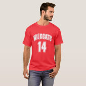 Wildcats 14 Jersey T-shirt (Voorkant volledig)