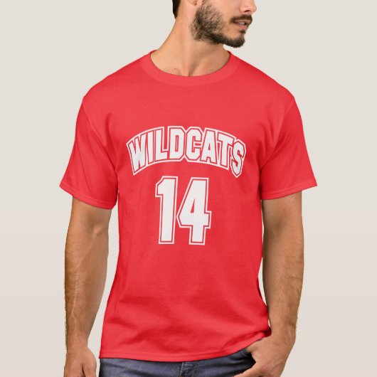 Wildcats 14 Jersey T-shirt (Voorkant)