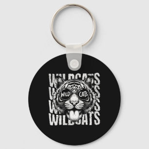 Wildcats School Sporten Fan Team Spirit Terug naar Sleutelhanger