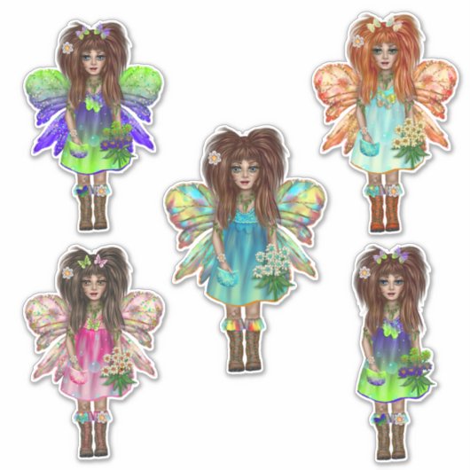 Wildchild Fairy Sticker (Voorkant)