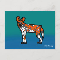 WILDDOG GRAFFITI ART Briefkaart
