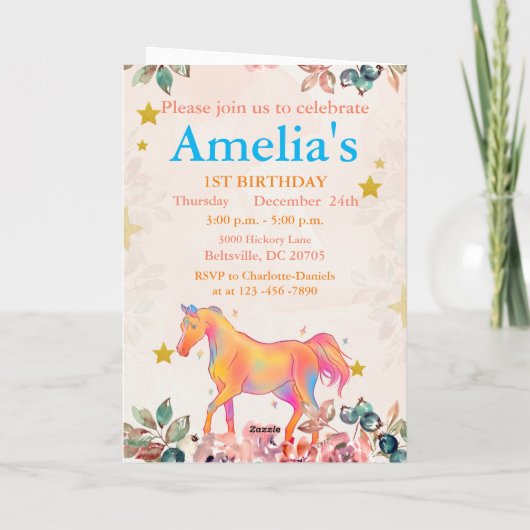 Wilde 1 1e verjaardag (Achterkant)