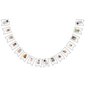 Wilde 1 1e verjaardag 12 maanden foto banner (Alle)