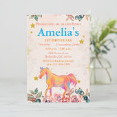 Wilde 1 1e verjaardag kaart (Staand voorkant)