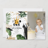 Wilde 1 1e verjaardag | Koning van Dingen Kaart (Voorkant)